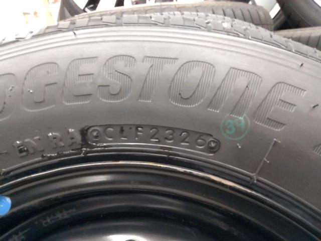 ☆新品タイヤ付☆ スズキ アルト/HA22S 純正スチールホイール + BRIDGESTONE K370