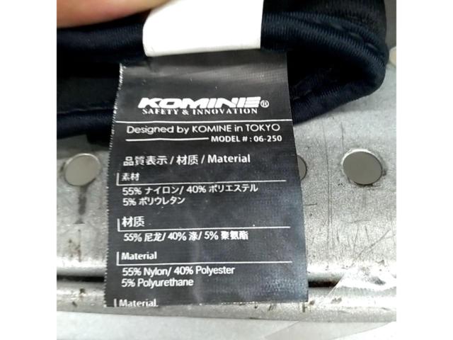 サイズ:L KOMINE 3Dメッシュプロテクトグローブ