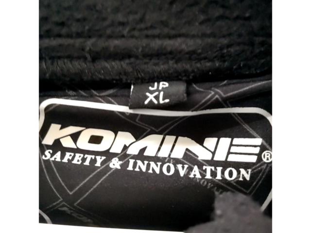 サイズ:XL KOMINE 07-590 プロテクトソフトシェルウィンターパーカー