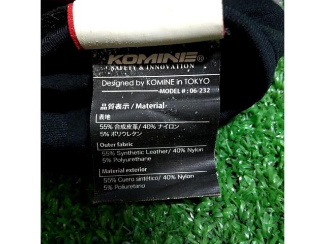 サイズ:L KOMINE ストレッチメッシュグローブ 06-232