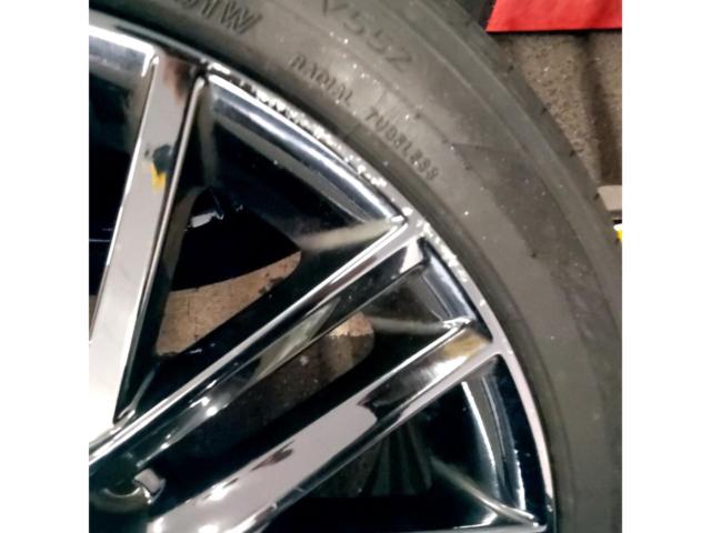 【ホイールのみ4本】 TOYOTA 210 クラウン アスリート純正 ブラックスパッタリングホイール
