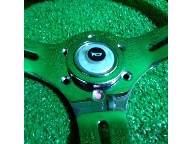 メーカー不明 280mm ウッドステアリング