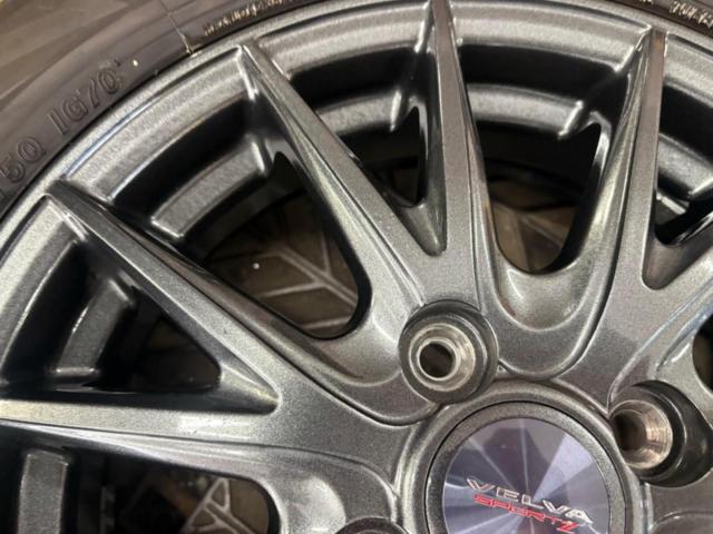 ★お得な冬タイヤセット!★weds VELVA SPORT +YOKOHAMA iceGUARD iG70 155/65R14