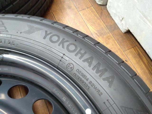 ★純正戻し・タイヤ交換代わりに★TOYOTA 60系プリウス 純正スチールホイール  +  YOKOHAMA BluEarth-XT AE61