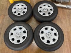 TOYOTA ハイエース 純正 スチールホイール+BRIDGESTONE ECOPIa RD613