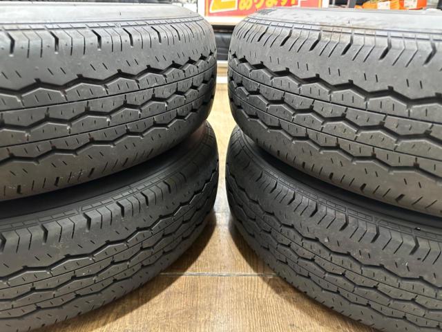 TOYOTA ハイエース 純正 スチールホイール+BRIDGESTONE ECOPIa RD613