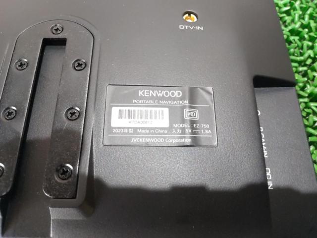 KENWOOD
EZ-750
Portable navigation