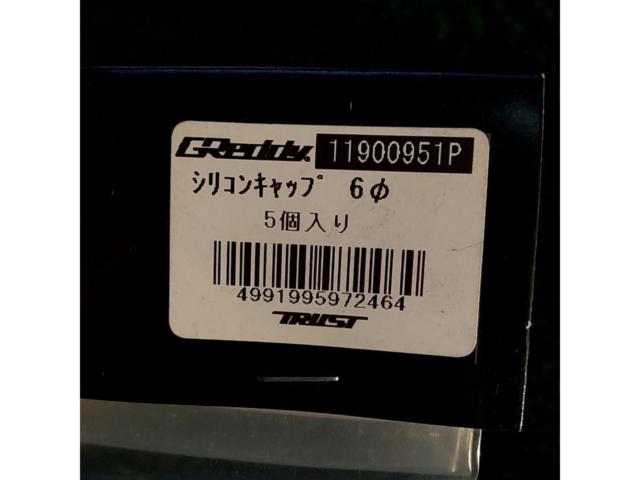 TRUST
GReddy
Silicon cap
6Φ
11900951P