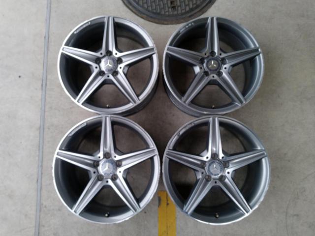 BENZ W205 C class AMG Line 純正アルミホイール