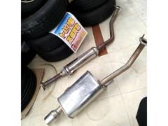Nissan genuine
K13 breaks
March
NISMO
S/AUTECH genuine muffler
Center pipe + rear piece set