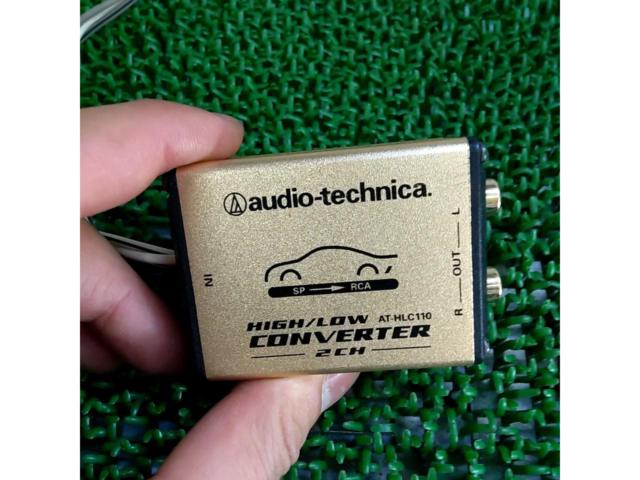 audio-technica
High / Low Converter
For 2ch
AT-HLC110