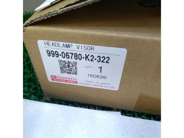 ダイハツ L700S/ミラジーノ 純正ヘッドランプバイザー 999-06780-K2-322
