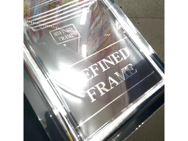 YAC(ヤック) REFINED FRAME ナンバーフレーム クロームメッキ(型番:PF-275)未使用品