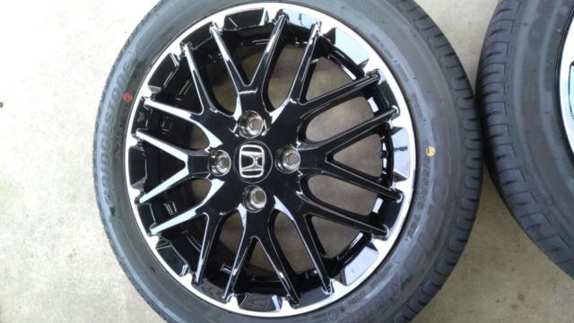 納車外しセット!! ホンダ  N-BOX カスタム 純正ホイール  + BRIDGESTONE(ブリヂストン) ECOPIa EP150