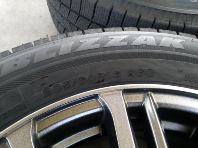 2F weds Fang SINOLION  + BRIDGESTONE BLIZZAK WZ-1 205/60R16 96Q XL