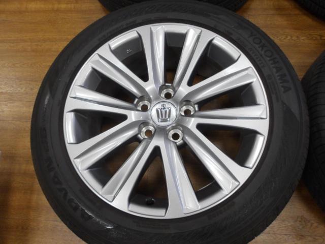 トヨタ 210系クラウン 純正アルミホイール+YOKOHAMA ADVAN dB V552