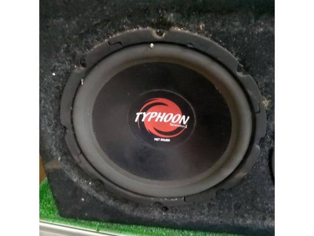 MGT-POWER TYPHOON BOX付きサブウーファー
