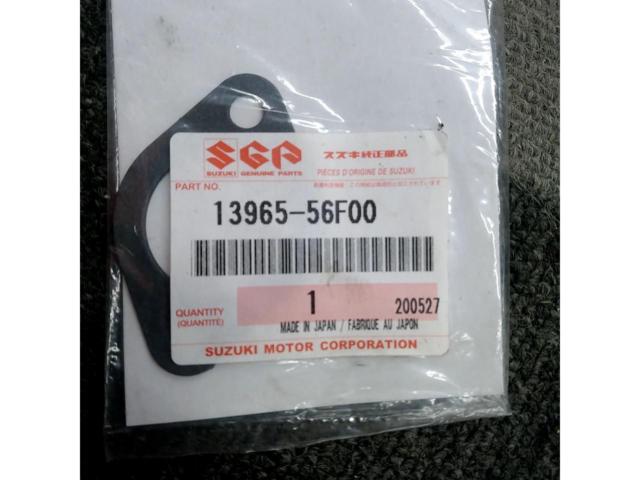 SUZUKI genuine
Outlet air pipe gasket
13965-56F00