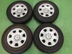 PIT保管中   TOYOTA ハイエース/200系純正スチールホイール+BRIDGESTONE ECOPIa RD613