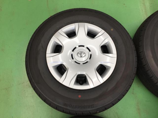 PIT保管中   TOYOTA ハイエース/200系純正スチールホイール+BRIDGESTONE ECOPIa RD613