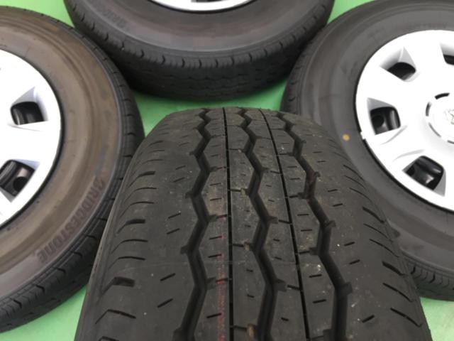 PIT保管中   TOYOTA ハイエース/200系純正スチールホイール+BRIDGESTONE ECOPIa RD613