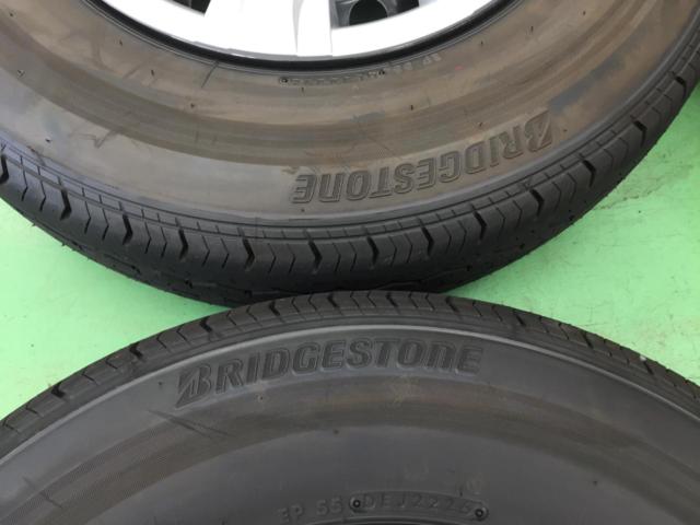 PIT保管中   TOYOTA ハイエース/200系純正スチールホイール+BRIDGESTONE ECOPIa RD613