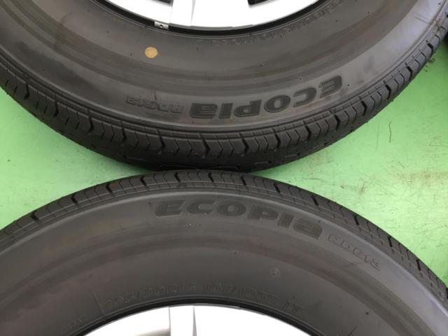PIT保管中   TOYOTA ハイエース/200系純正スチールホイール+BRIDGESTONE ECOPIa RD613