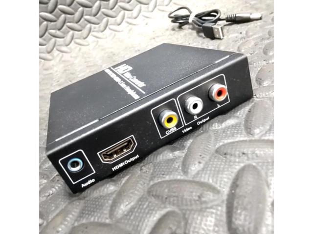 メーカー不明 HDMI/RCAコンバーター