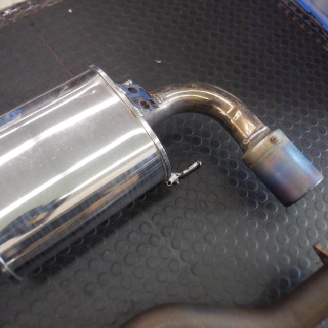 R-Magic
Tuned silencer with titanium tailpipe for RX-8/SE3P/late model
