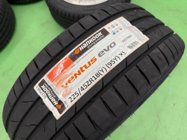 BBS
LM (LMP080)
+
HANKOOK
Ventus
evo
K137 with new tires