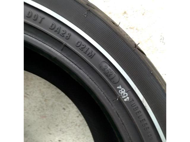 【DUNLOP】D407 130/80-17 130/80B17 +180/65-17 18065/B17 ハーレータイヤセット