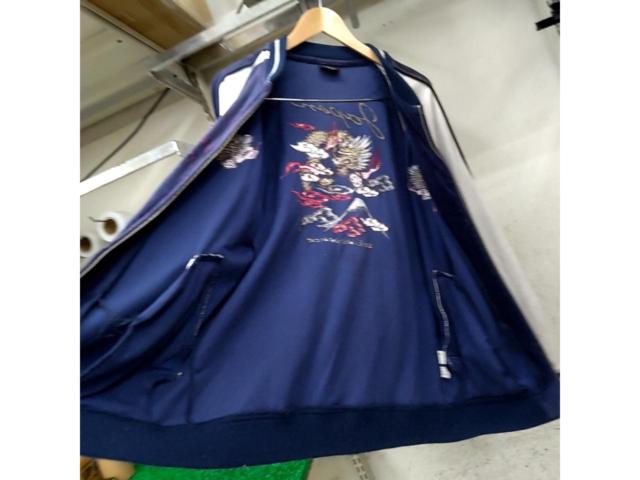 【メーカー不明】スカジャン?? サイズL