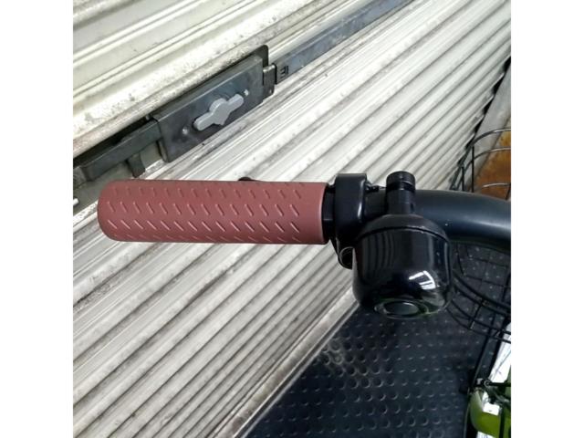 【メーカー不明】20インチ 外装6段変速 折り畳み自転車 グリーン