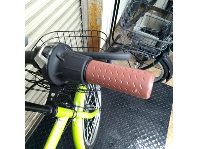 【メーカー不明】20インチ 外装6段変速 折り畳み自転車 グリーン