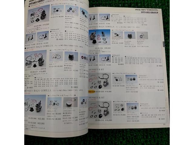 SP
TAKEGAWA2000
PARTS
CATALOG