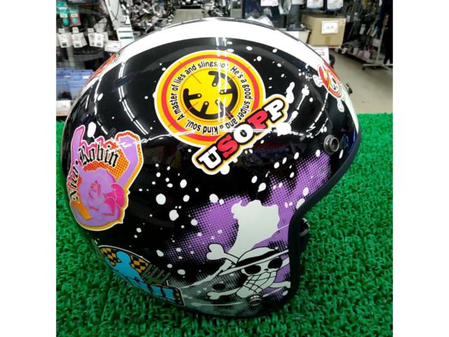 【Bob】BOB-K ワンピースジェットヘルメット サイズフリー 57-59cm