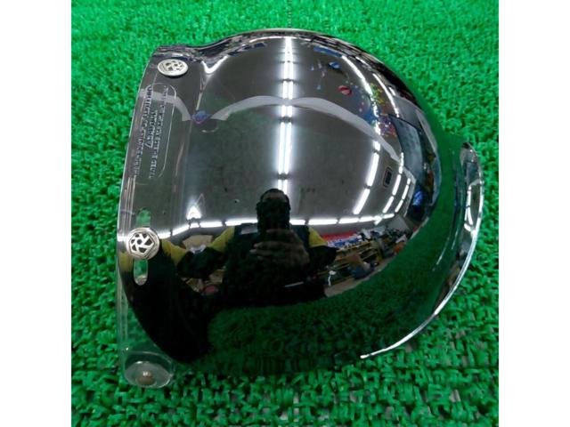 【RIDEZ】バブルシールドフリップダウン ボタン3点止め 汎用