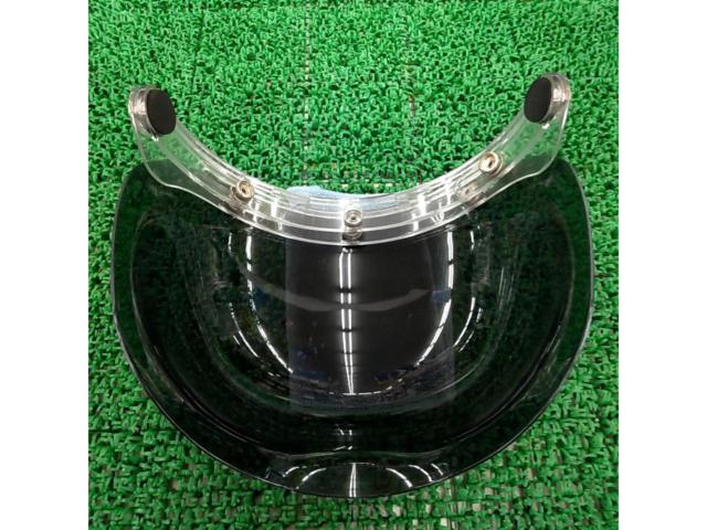 【RIDEZ】バブルシールドフリップダウン ボタン3点止め 汎用