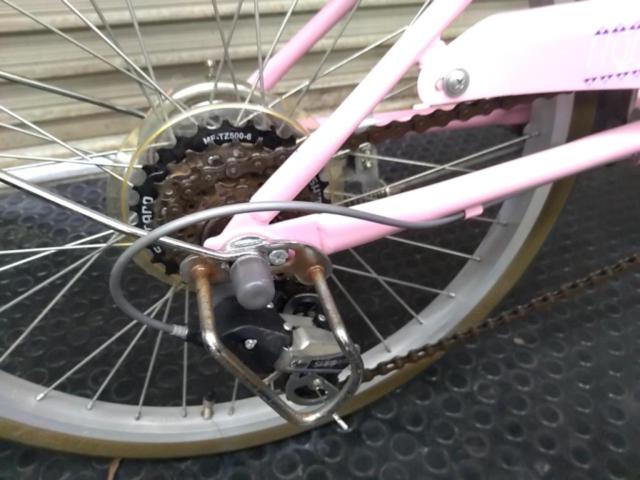【BRIDGESTONE】カリシア 20×13/8インチ 外装6段変速 キッズサイクル ピンク