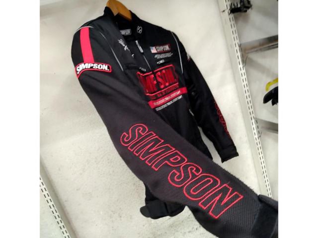 【SIMPSON】ライディングメッシュジャケット サイズWM