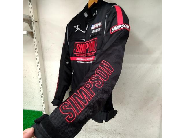 【SIMPSON】ライディングメッシュジャケット サイズWM