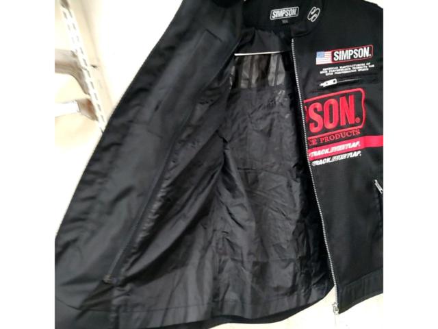 【SIMPSON】ライディングメッシュジャケット サイズWM