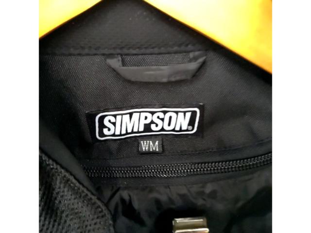 【SIMPSON】ライディングメッシュジャケット サイズWM