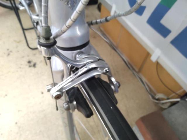 【わけあり現状販売】BIANCHI 928 LUNA 700×23C 2×10段変速 カーボンフレームロードバイク シルバー