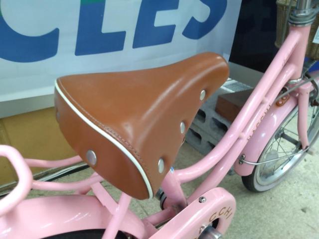 【わけあり現状販売】BRIDGESTONE HC162 HACCHI 16×1.50インチシングルギアキッズサイクル ピンク