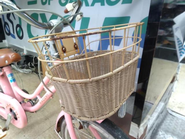 【わけあり現状販売】BRIDGESTONE HC162 HACCHI 16×1.50インチシングルギアキッズサイクル ピンク