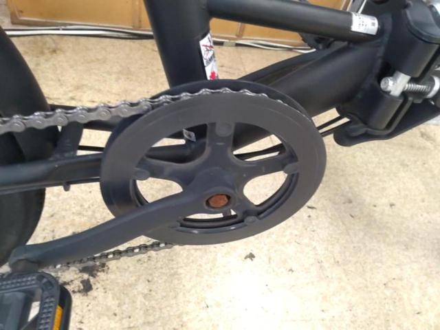 【メーカー不明】20インチ 外装6段変速 折りたたみ自転車 ブラック
