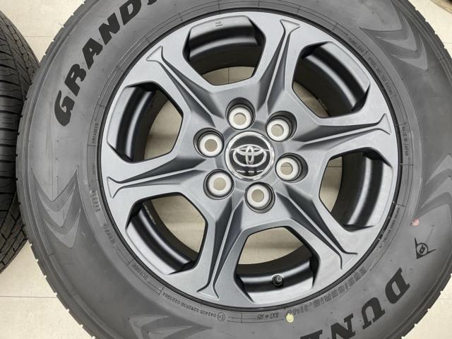 TOYOTA
Land Cruiser 300
GR Sports
Original wheel
+
DUNLOP
GRANDTREK
H / T
31