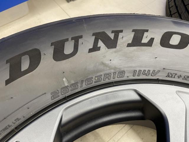 TOYOTA
Land Cruiser 300
GR Sports
Original wheel
+
DUNLOP
GRANDTREK
H / T
31