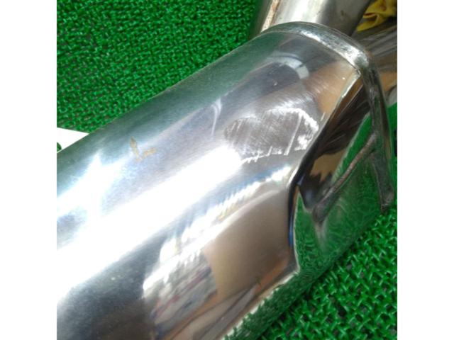 【フランジのカラー欠品あり/サイレンサー凹みあり】SUZUKI イナズマ1200(GV76A)純正マフラー